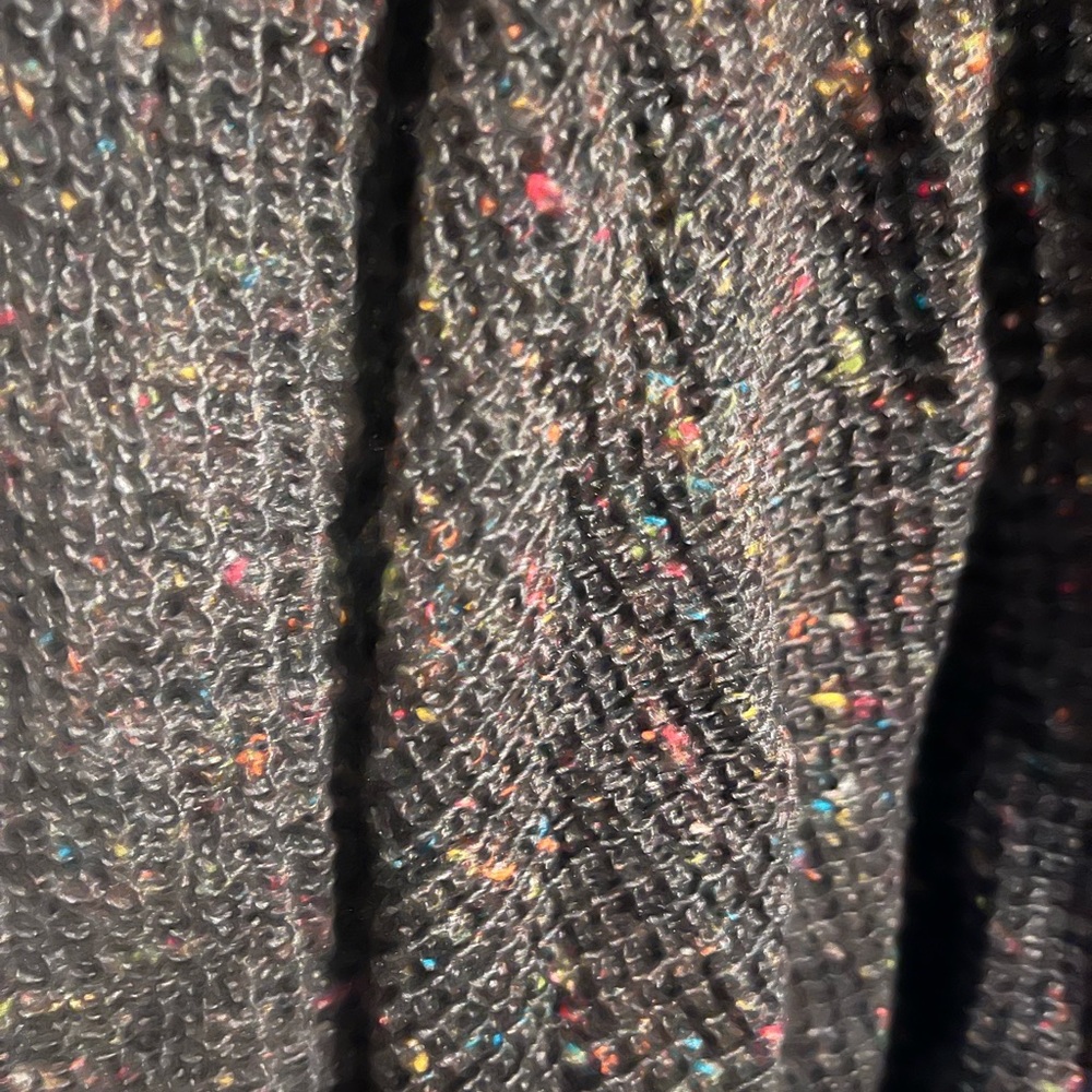 American Eagle Outfitters Women's Waffle Knit Open-Front Sweater. Multicolor. M - Picture 9 of 10